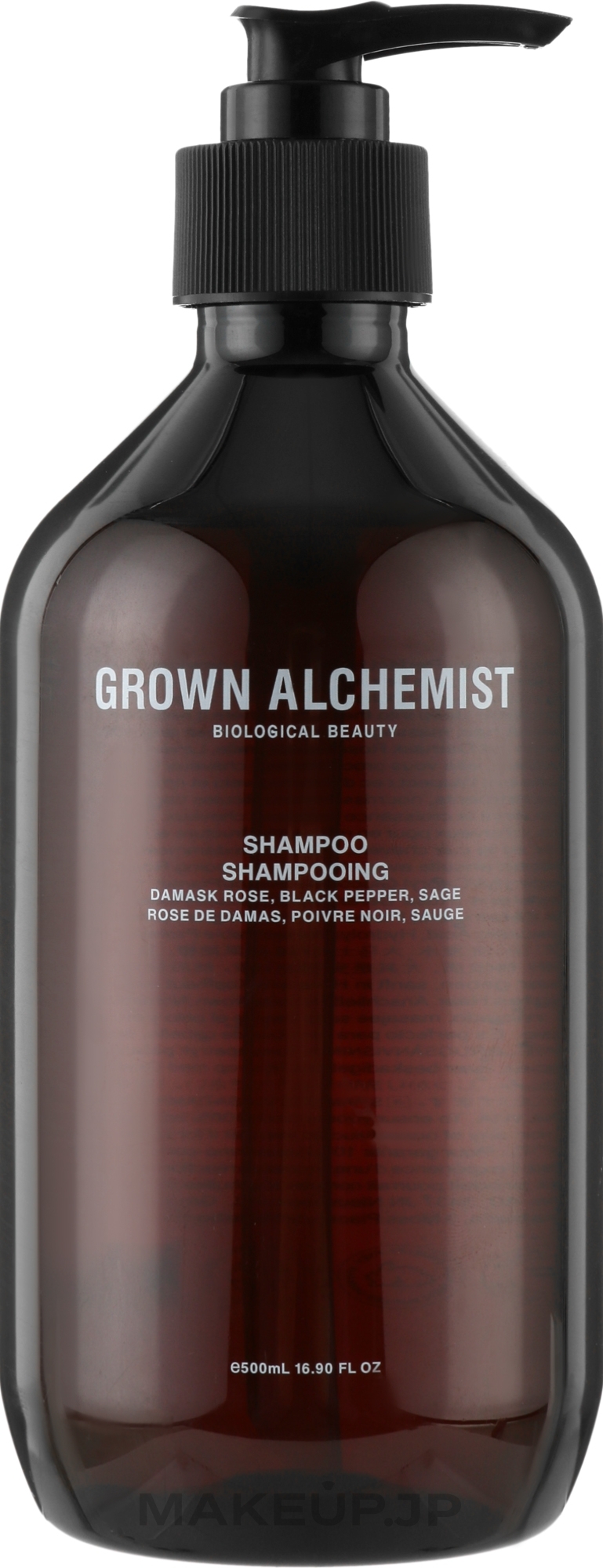 Damask Rose Shampoo - Grown Alchemist — photo 500 ml