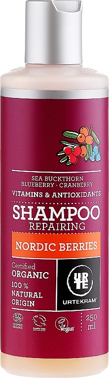 Hair Shampoo ‘Nordic Berries’ - Urtekram Nordic Berries Hair Shampoo — photo N1