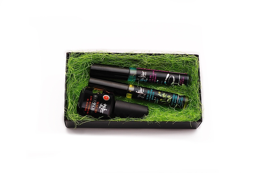 Brow, Lash & Nail Gift Set "Styling & Care" - Mayur (gel/12 ml + oil/12 ml + oil/15 ml) — photo N2