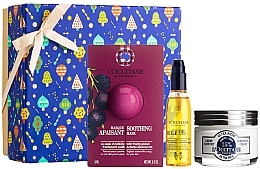 Fragrances, Perfumes, Cosmetics Set - L'Occitane Face Care (f/mask/6ml + f/cr/50ml + f/oil/30ml)