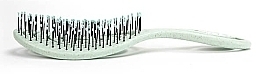 Biodegradable Hair Brush, green - Yeye  — photo N1