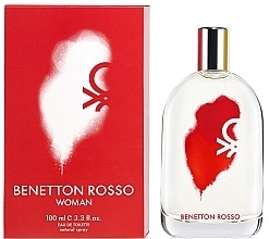 Fragrances, Perfumes, Cosmetics Benetton Rosso Woman - Eau de Toilette