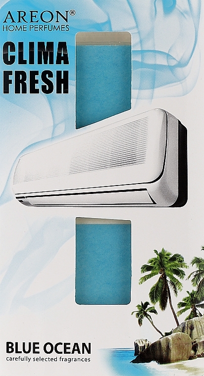 Air Conditioner Freshener - Areon Home Perfume Climate Fresh Blue Ocean — photo N1