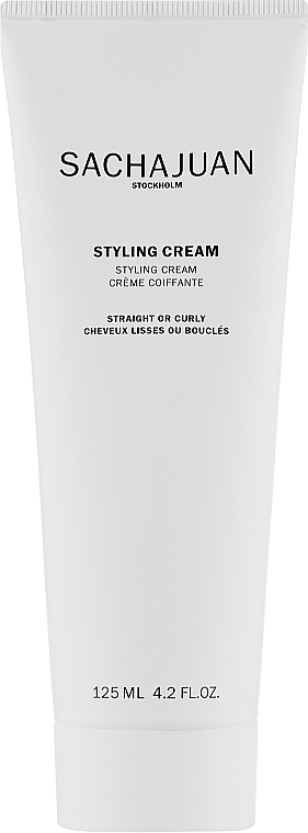 Styling Cream for Straight & Curly Hair - Sachajuan Styling Cream Straight Or Curly — photo N1