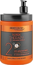 Fragrances, Perfumes, Cosmetics Anti-Aging Hair Mask - Prosalon Botox Therapy Anti-aging Hair Mask