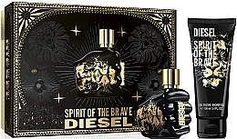 Fragrances, Perfumes, Cosmetics Diesel Spirit Of The Brave - Set (edt/50ml + sh/g/100ml)