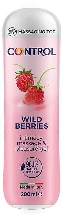 Wild Berry Massage Gel - Control Hydrating Massage Gel 3In1 Wild Berries — photo N1