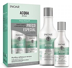 Fragrances, Perfumes, Cosmetics Set - Inoar Duo Acqua (shampoo/500 ml + cond/250 ml)