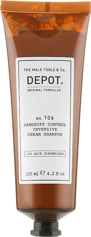 Intensive Anti-Dandruff Shampoo - Depot 106 Dandruff Control Intensive Cream Shampoo — photo N2