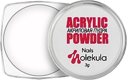 Nail Acrilyc Powder - Nails Molekula Acrylic Powder (mini size)  — photo N1