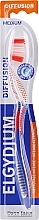 Diffusion Toothbrush, medium, orange - Elgydium Diffusion Medium Toothbrush — photo N1