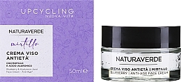 Fragrances, Perfumes, Cosmetics Anti-Aging Face Cream - Naturaverde Bluberry Anti-Age Face Cream