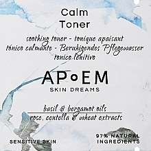 Refreshing Face Tonic - APoEM Calm Toner — photo N1
