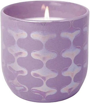 Scented Candle 'Lavender & Fern' - Paddywax Lustre Ceramic Candle Matte Lavender Lava Lavender & Fern — photo N1