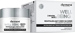 Fragrances, Perfumes, Cosmetics Repairing Day Cream for Mature Skin - Dermena Well-Being Revital Skin