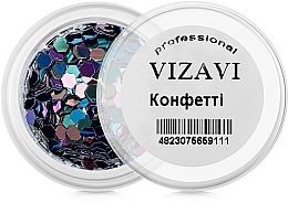 Nail Art Confetti - Vizavi Professional — photo N1