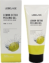 Fragrances, Perfumes, Cosmetics Facial Peeling Gel - Lebelage Lemon Detox Peeling Gel