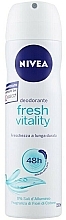 Fragrances, Perfumes, Cosmetics Deodorant Spray - Nivea Fresh Vitality Deo Spray