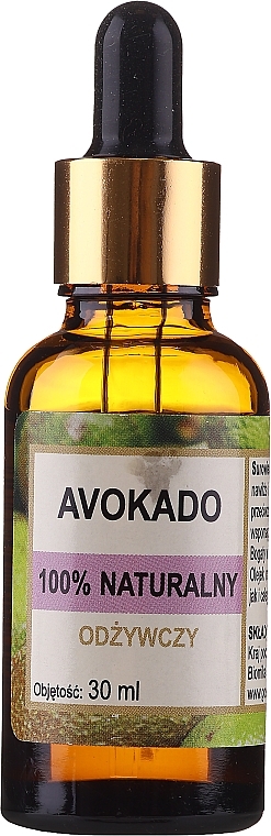 Natural Oil ‘Avocado’ - Biomika Avokado Oil — photo N1