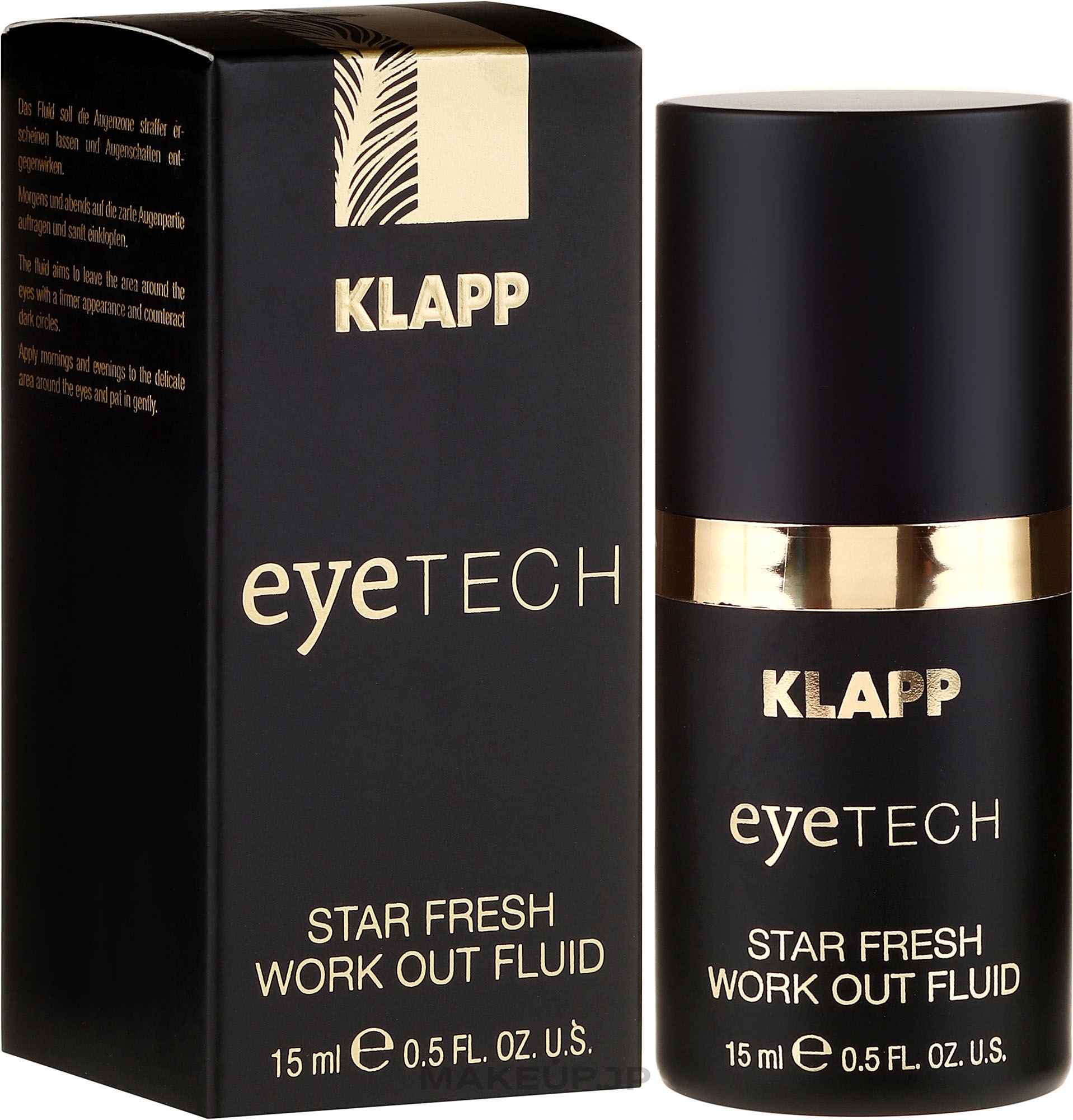 Eye Fluid "Star Work Out" - Klapp Eyetech Star Fresh Work Out Fluid — photo 15 ml