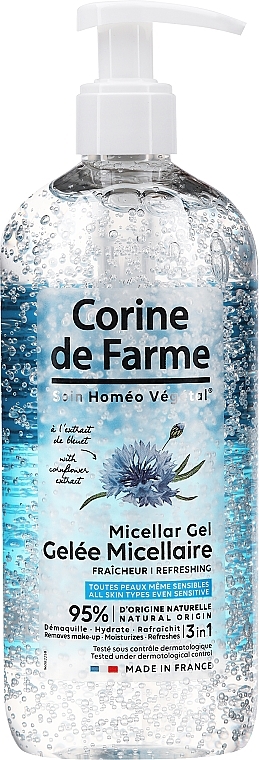 Micellar Gel - Corine De Farme Micellar Gel Refreshing — photo N1