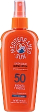 Fragrances, Perfumes, Cosmetics Dark Tanning Sunscreen Cream - Mediterraneo Sun Coconut Sunscreen Dark Tanning SPF50