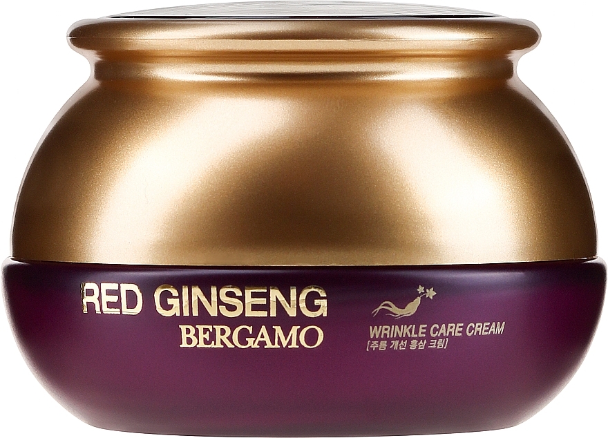 Anti-Wrinkle Face Cream - Bergamo Red Ginseng Wrinkle Care Cream — photo N1