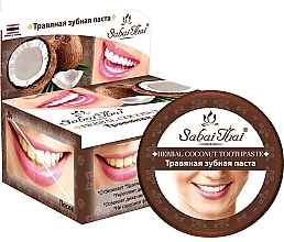 Fragrances, Perfumes, Cosmetics Coconut Toothpaste - Sabai Thai Herbal Coconut Toothpaste