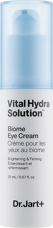 Moisturising Eye Cream with Probiotics - Dr. Jart+ Vital Hydra Solution Biome Eye Cream — photo N1