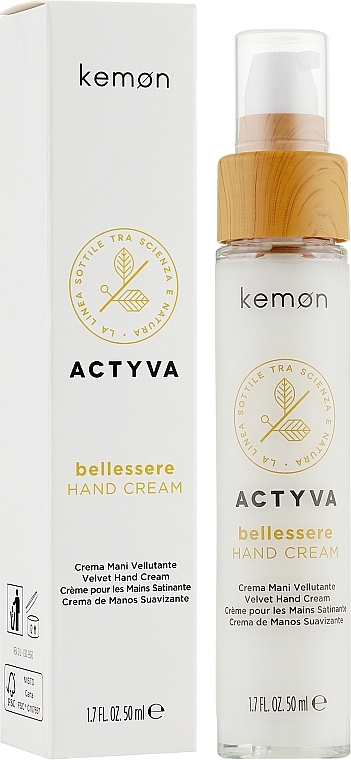 Hand Cream - Kemon Actyva Bellessere Hand Cream — photo N2