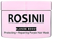 Fragrances, Perfumes, Cosmetics Protecting + Repairing Purple Hair Mask - Rosinii Blonde Boost Protecting + Repairing Purple Hair Mask