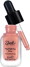 Liquid Highlighter - Sleek MakeUP Highlighting Elixir Illuminating Drop — photo N9