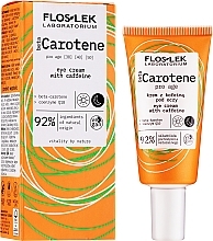 Eye Cream - Floslek Beta Carotene Cream Under Eye With Caffeine — photo N2