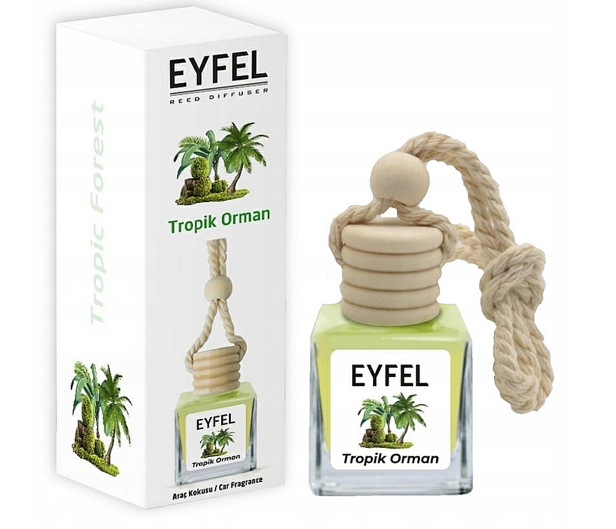 Tropical Forest Car Perfume - Eyfel Perfume Tropical Forest Car Fragrance — photo N1