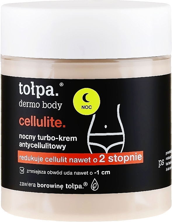 Anti-Cellulite Night Body Cream - Tolpa Dermo Body Cellulite Night Cream — photo N2