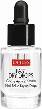Fragrances, Perfumes, Cosmetics Nail Polish Drying Drops - Pupa Fast Dry Drops