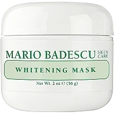 Fragrances, Perfumes, Cosmetics Whitening Face Mask - Mario Badescu Whitening Face Mask