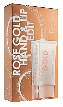 Fragrances, Perfumes, Cosmetics Set - Rodial Rose Gold Hand And Lip Edit (lip/balm/10ml + h/cr/40ml)