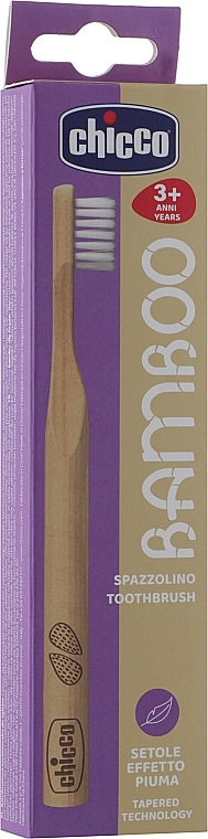 Bamboo Toothbrush, purple - Chicco — photo N3