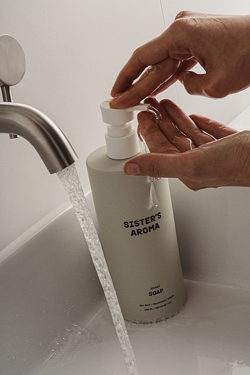 Sea Salt Liquid Soap - Sister's Aroma Smart Soap — photo N7