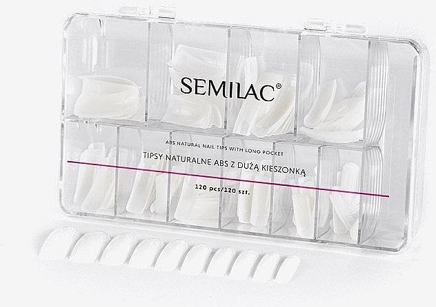 Natural Tips - Semilac Natural Tips Box — photo N1