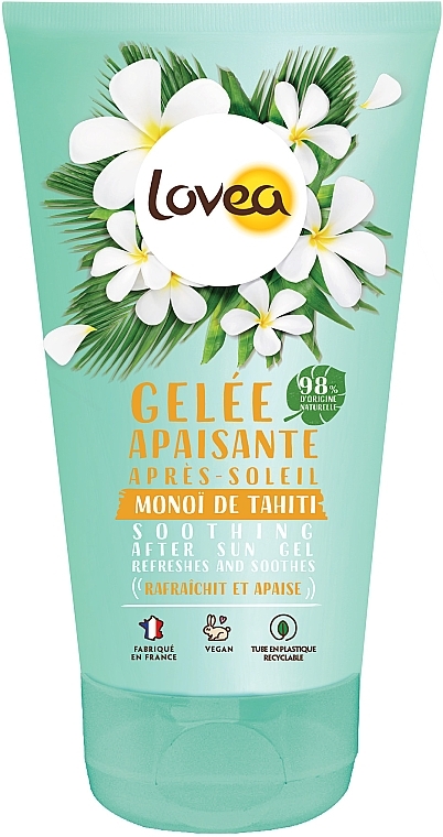 Soothing After Sun Gel - Lovea Monoi de Tahiti Soothing After Sun Gel — photo N1