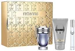 Paco Rabanne Invictus - Set (edt/50ml+sh/g/100ml+edt/10ml) — photo N1