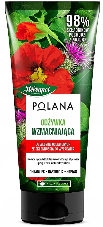 Firming Conditioner for Weakened Hair - Herbapol Polana — photo N1