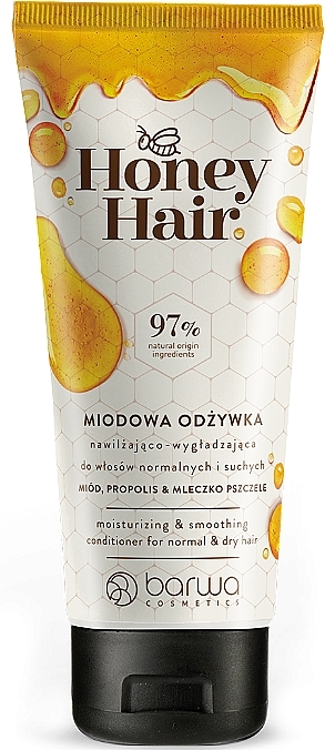 Conditioner for Normal & Dry Hair - Barwa Honey Hair Conditioner — photo N1