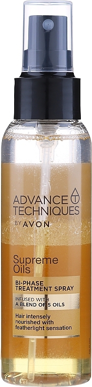 2-Phase Serum-Spray "Precious Oils" - Avon Advance Techniques Nutri 5 Complex Serum Spray — photo N1