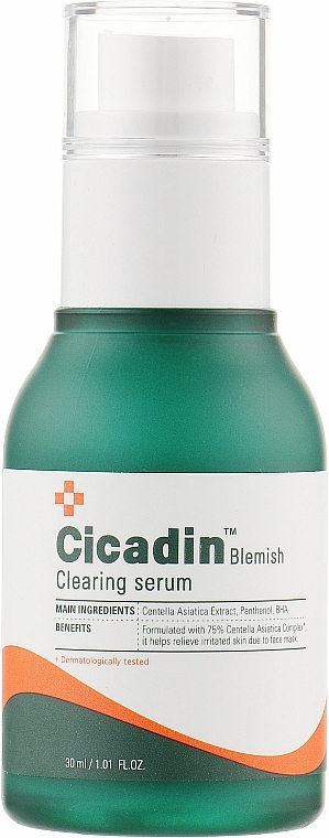 Soothing Serum for Problem Skin - Missha Cicadin Blemish Clearing Serum — photo N1