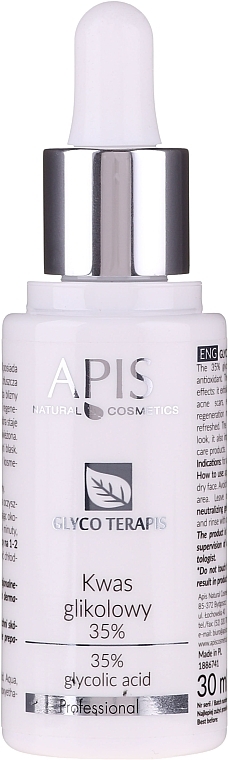 Glycolic Acid 35% - APIS Professional Glyco TerApis Glycolic Acid 35% — photo N14