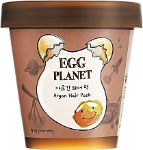 Fragrances, Perfumes, Cosmetics Hair Mask with Egg Yolk Extract & Argan Oil - Daeng Gi Meo Ri Egg Planet Argan Hair Pack