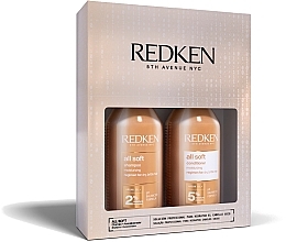 Fragrances, Perfumes, Cosmetics Set - Redken All Soft (shm/300ml + cond/300ml)